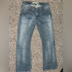 Levi’s VINTAGE low rise boot cut jeans || Y2K low rise early 2000’s aesthetic